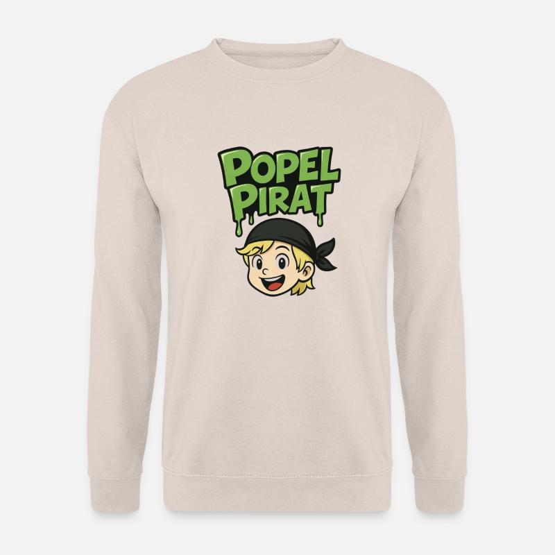 Design Popel Pirat - Unisex Pullover - Sand