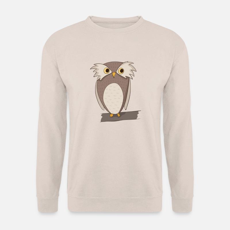 Owl Comic - Unisex Sweatshirt - sand