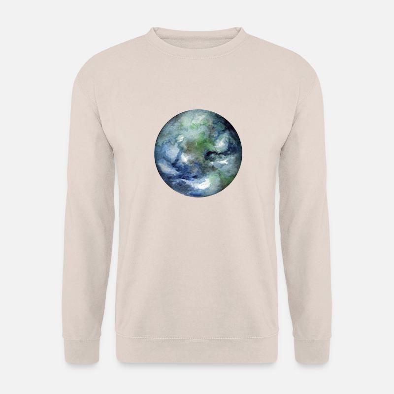 Planet Erde - Unisex Pullover - Sand