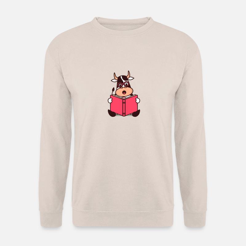 Kühe Kuh Cartoon Comic - Unisex Pullover - Sand