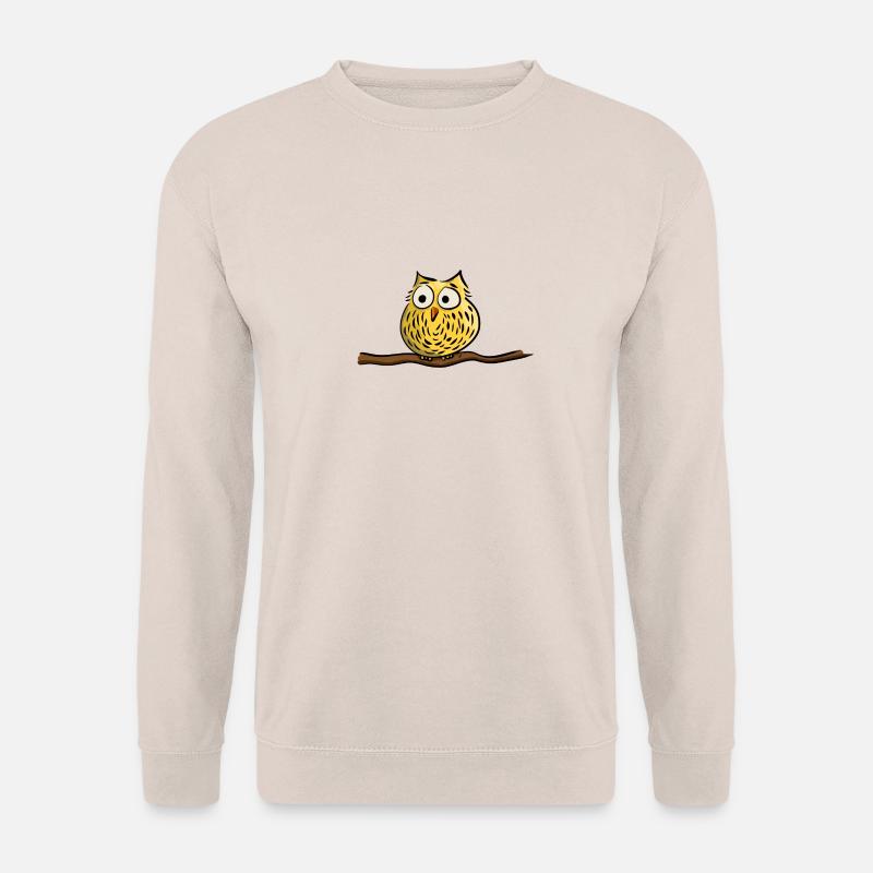 Cute owl - Unisex Pullover - Sand