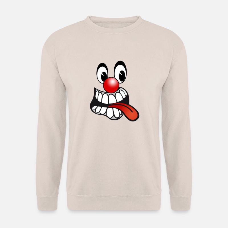 smiley design 1 - Unisex Pullover - Sand