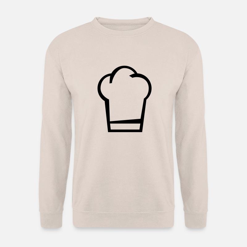 Kochmütze Symbol - Unisex Pullover - Sand