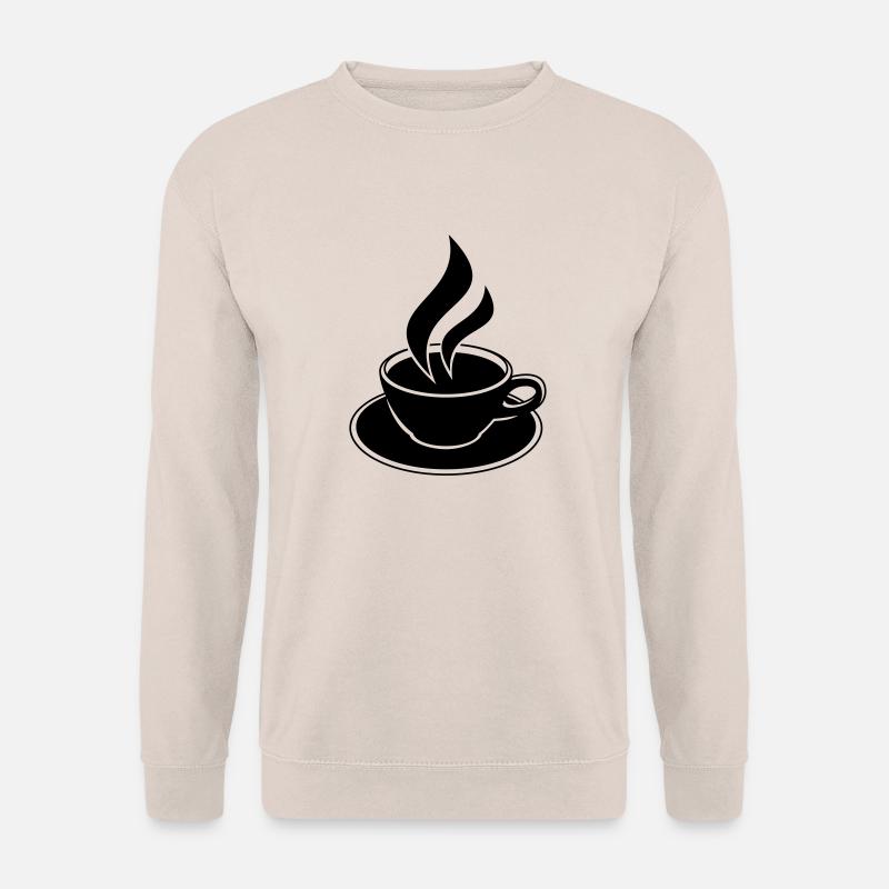 Coffee Cup Design - Unisex Sweatshirt - sand