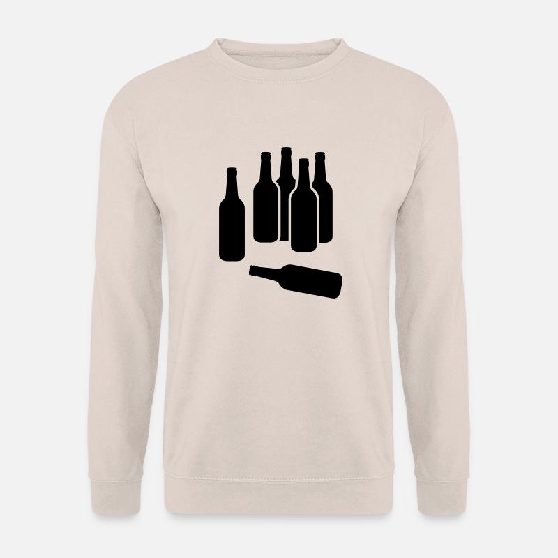 Bierflaschen - Unisex Pullover - Sand