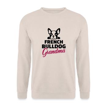 Français Bouledogue - Sweat-shirt Unisexe - sable - Devant - Alina (178cm) & Michal (187cm)