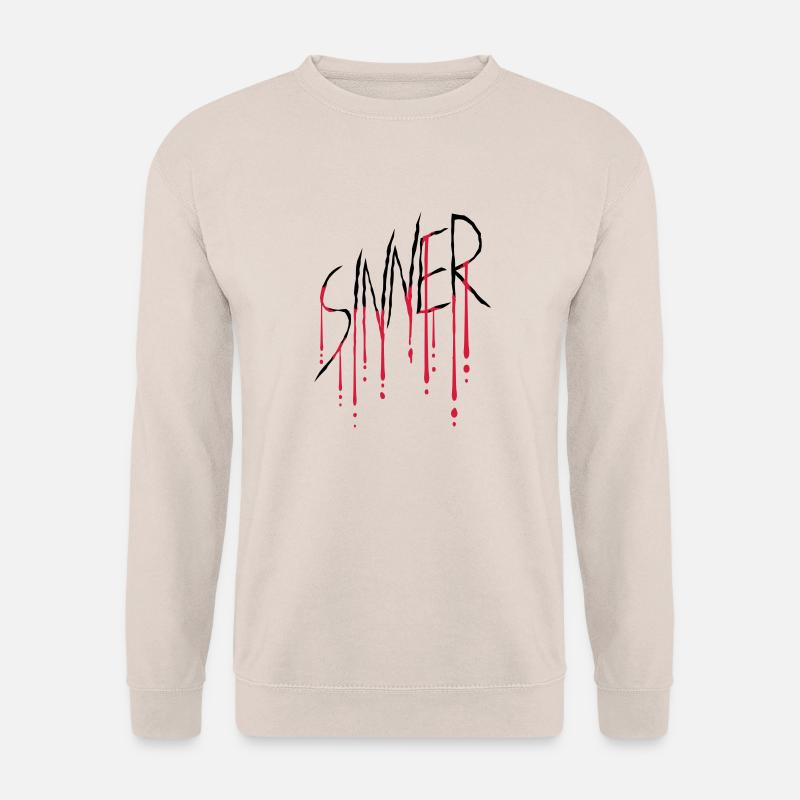 Sinner Wunde Kratzer - Unisex Pullover - Sand
