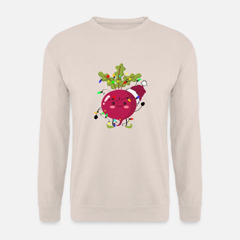 Beetroot in celebration! - Unisex Sweatshirt - sand