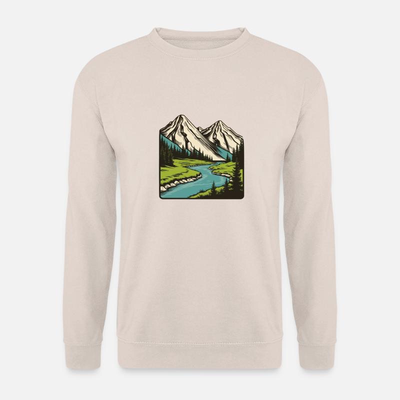 Naturlandschaft - Unisex Pullover - Sand