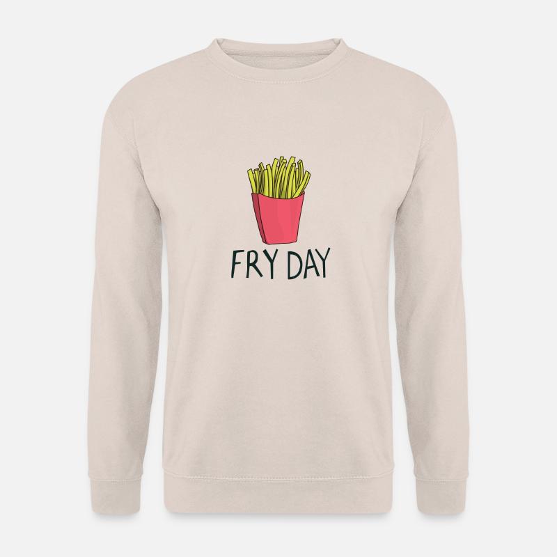 Fryday Pommestag Freitag - Unisex Pullover - Sand