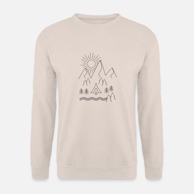 Camping - Unisex Pullover - Sand