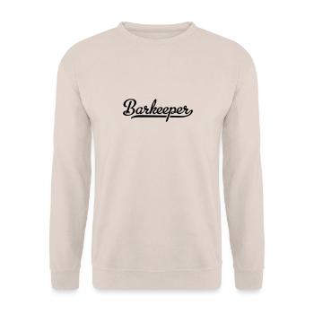 Barkeeper - Unisex Pullover - Sand - Vorne - Alina (178cm) & Michal (187cm)