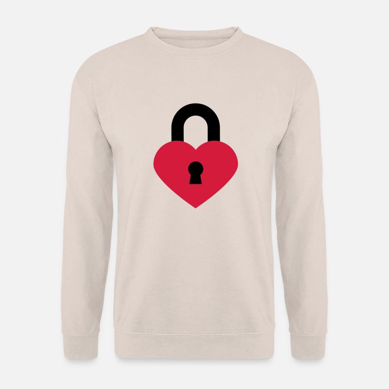 herzschloss_2c - Unisex Pullover - Sand
