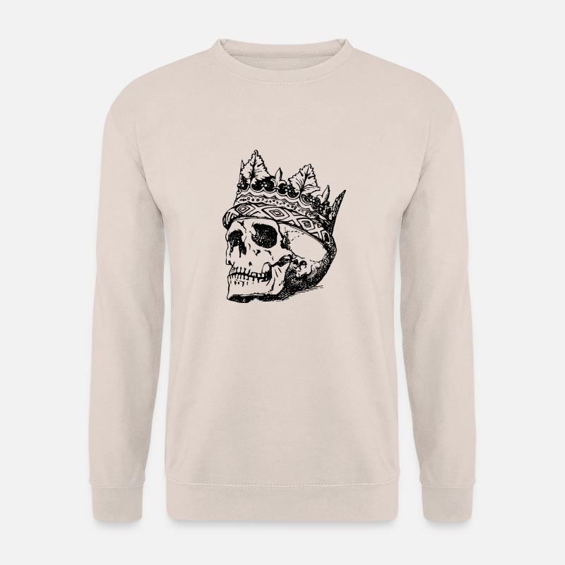 Skull - Unisex Pullover - Sand