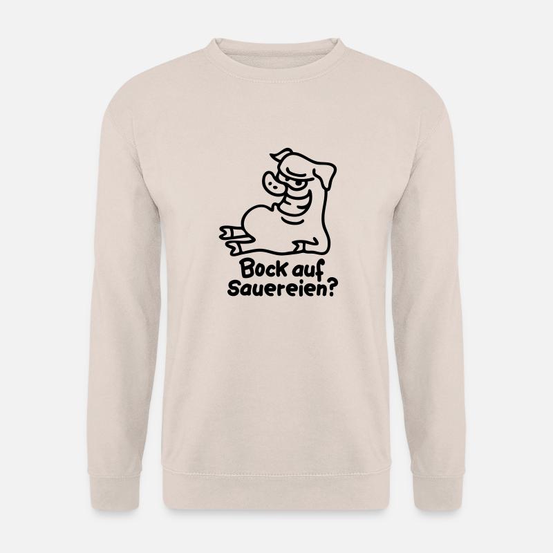 Bock on smut - line - Unisex Sweatshirt - sand