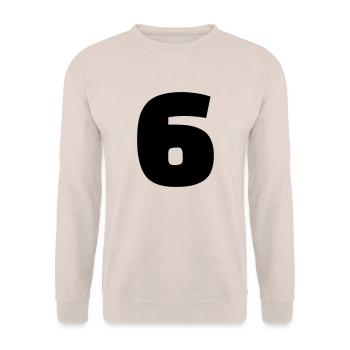 6 - Unisex Sweatshirt - sand - Front - Alina (178cm) & Michal (187cm)