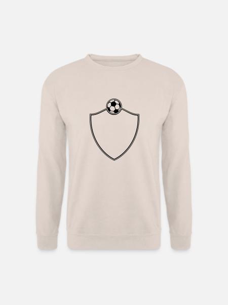 Soccer Emblem - Unisex Pullover - Sand