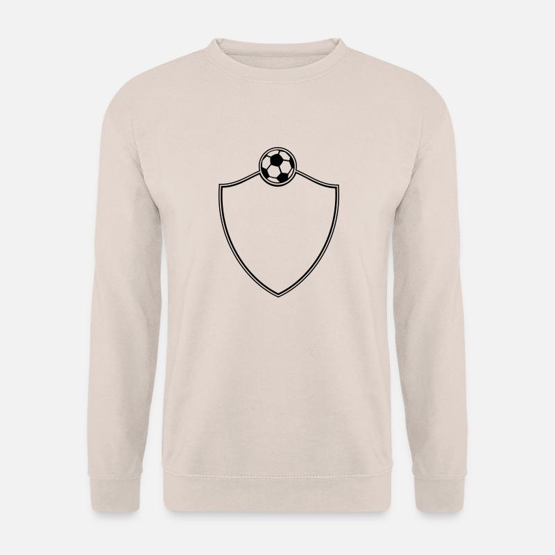Soccer Emblem - Unisex Pullover - Sand