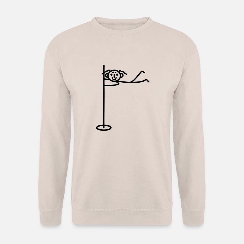 Frau Pole dance - Unisex Pullover - Sand