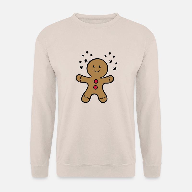 lebkuchenmann_2 - Sweat-shirt Unisexe - sable