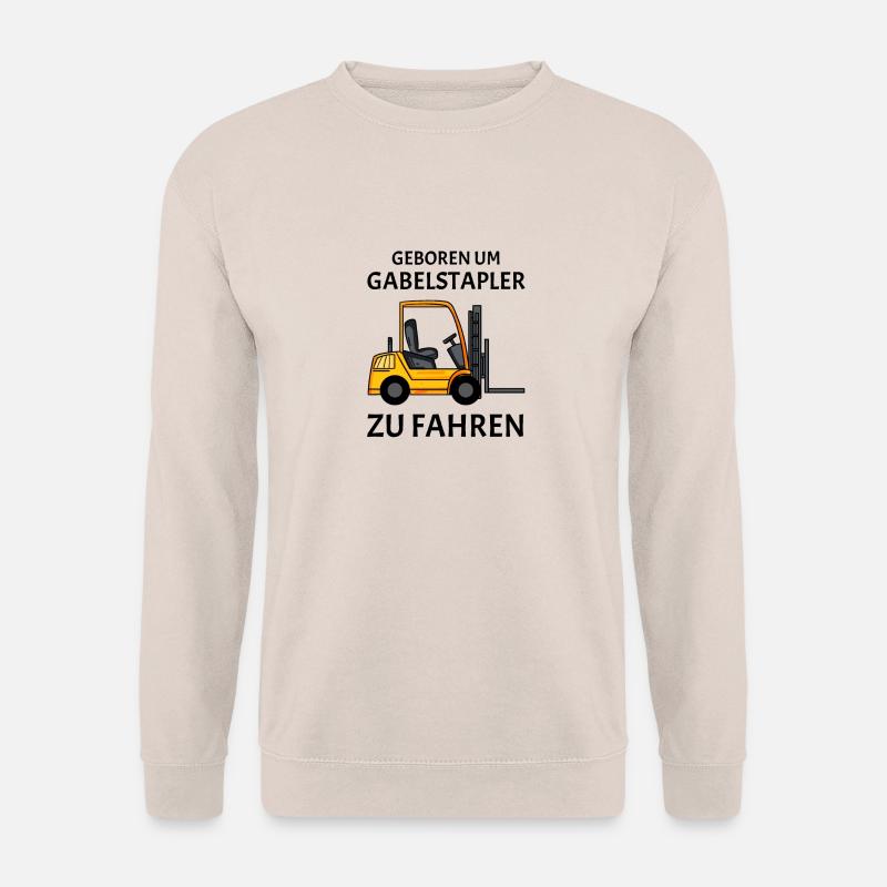 Gabelstapler Stapler Shirt - Unisex Pullover - Sand