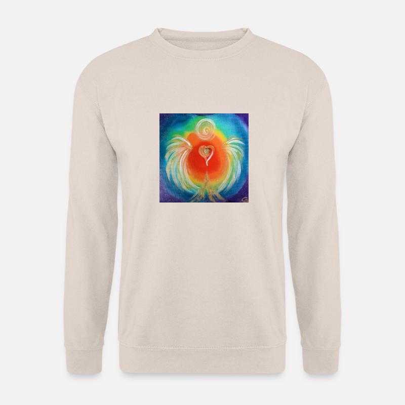 Herzengel der Chakrenbalance - Unisex Pullover - Sand