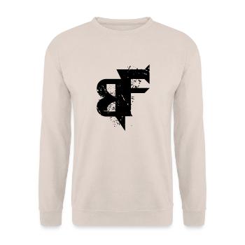 icon Bad carburant - Sweat-shirt Unisexe - sable - Devant - Alina (178cm) & Michal (187cm)
