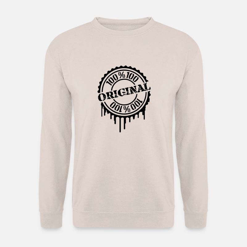 Cool 100% Original Stempel - Unisex Sweatshirt - sand