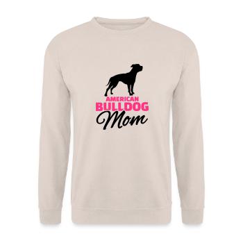 Bulldogge - Unisex Pullover - Sand - Vorne - Alina (178cm) & Michal (187cm)