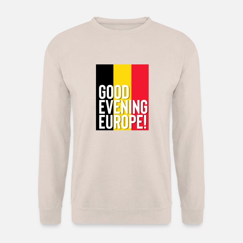 Eurovision Belgien - Unisex Pullover - Sand