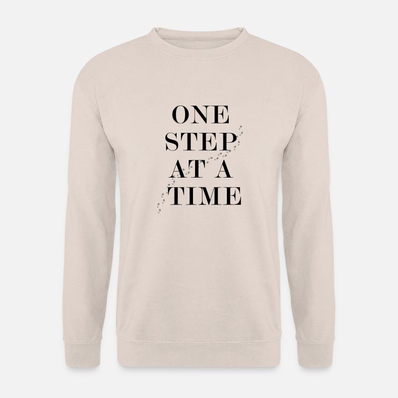 One Step At A Time - Unisex Sweatshirt - sand