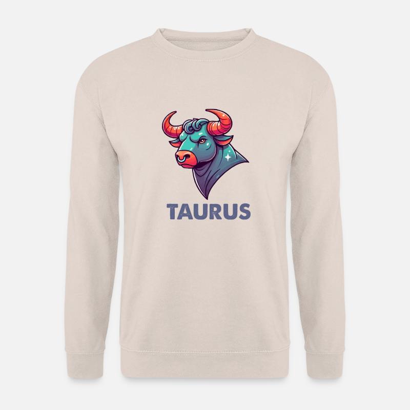 Taurus Cartoon - Unisex Sweatshirt - sand