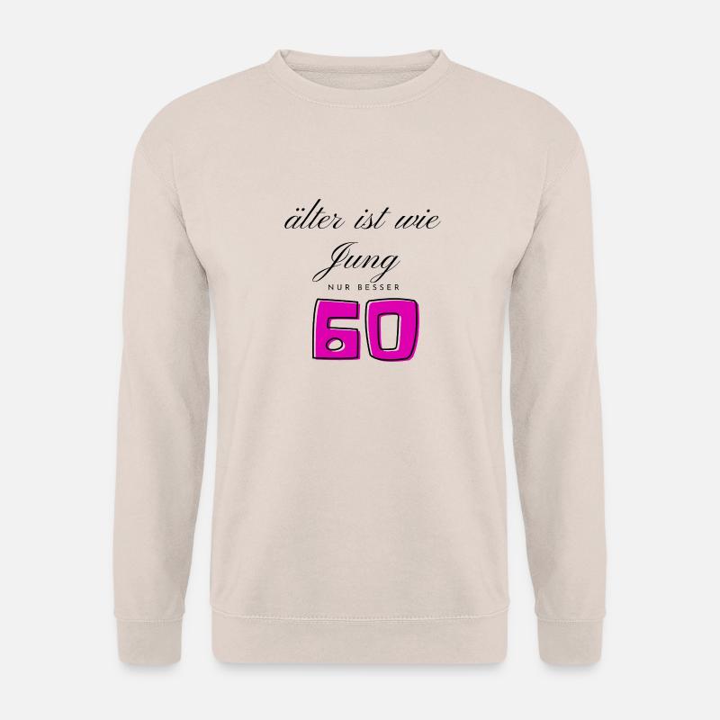 60th Birthday - Unisex Sweatshirt - sand