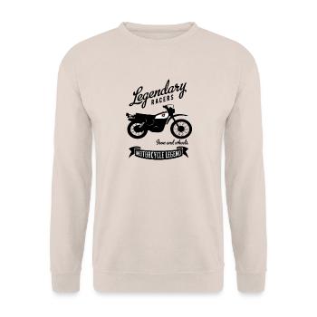 XT 500 Enduro culte moto - Sweat-shirt Unisexe - sable - Devant - Alina (178cm) & Michal (187cm)