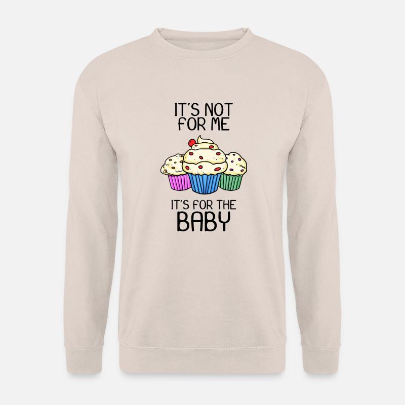 Schwanger Schwangerschaft - Unisex Pullover - Sand