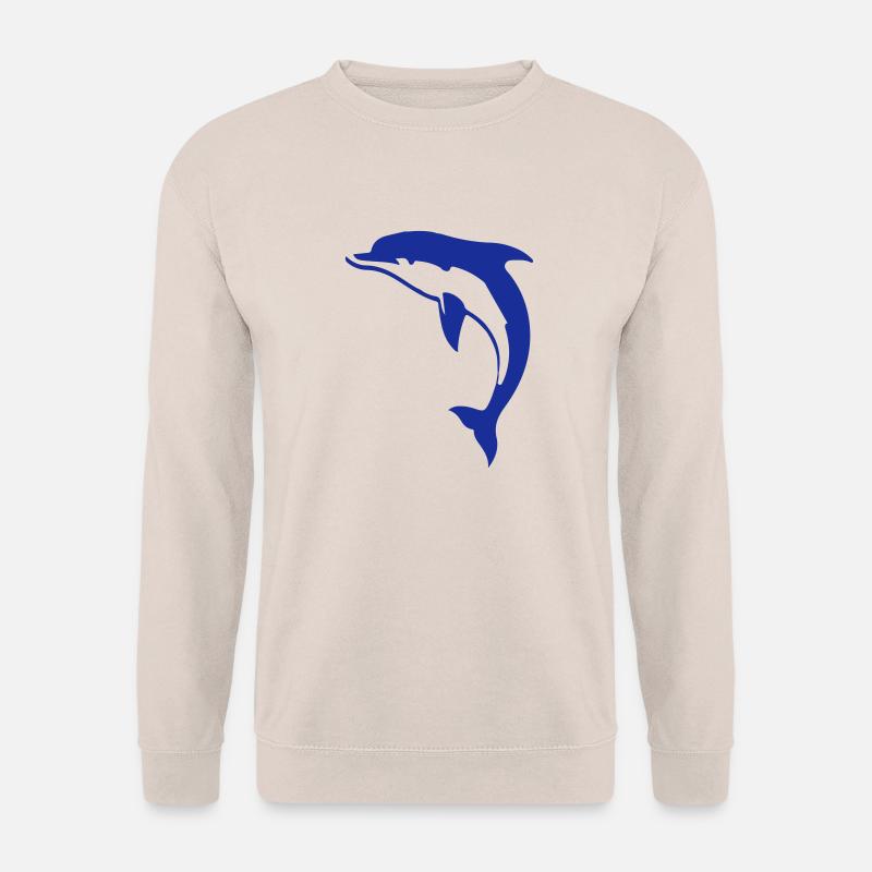 dolphin2 - Unisex Pullover - Sand