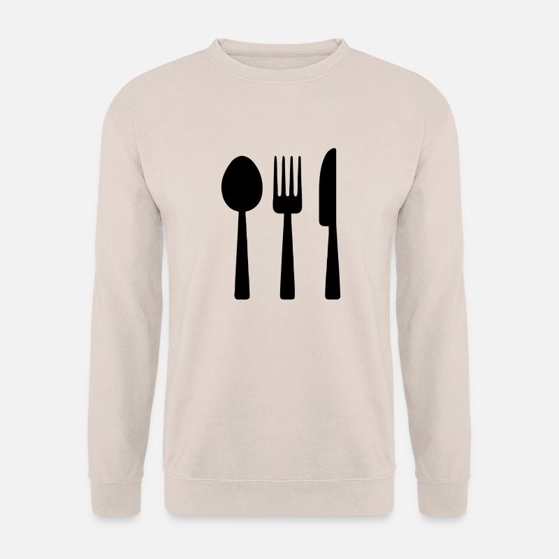 Couverts de table - Sweat-shirt Unisexe - sable