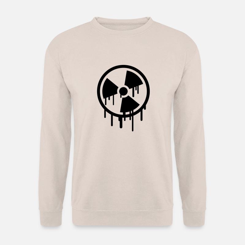 Atom Symbol Graffiti - Unisex Pullover - Sand