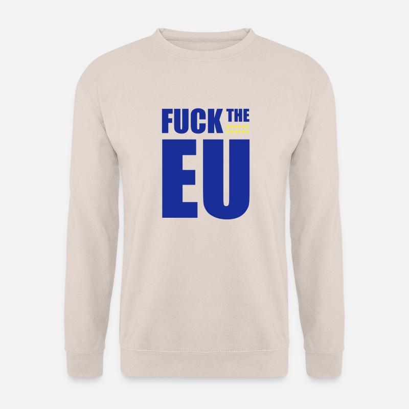 fuck_the_eu_new - Unisex Pullover - Sand
