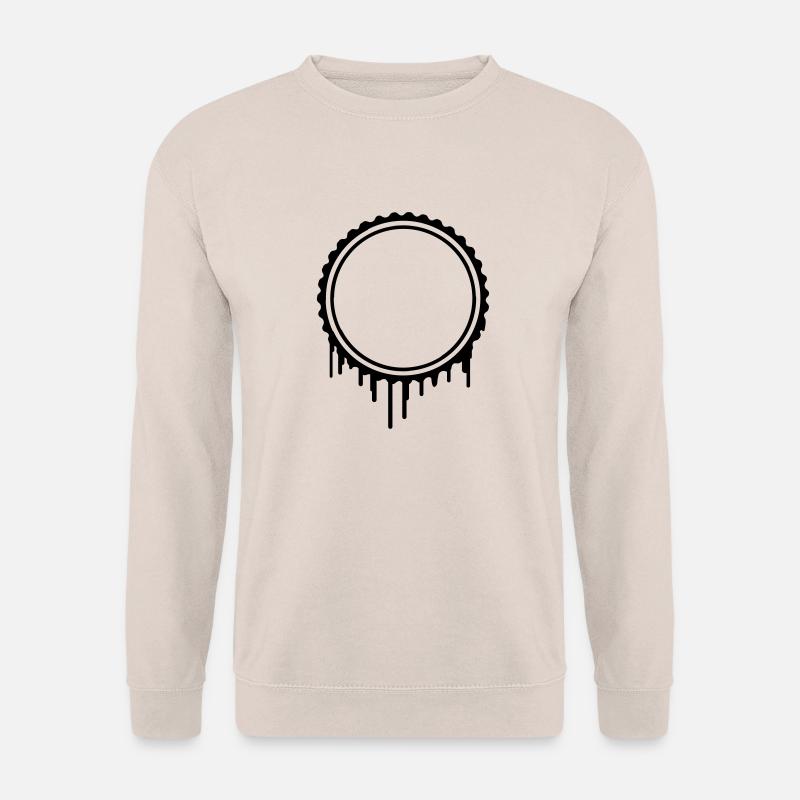 Frame border stamp Graffiti - Unisex Sweatshirt - sand