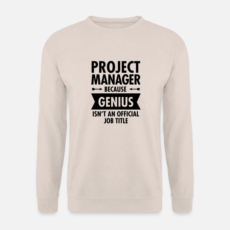 Project Manager - Genius - Unisex Pullover - Sand