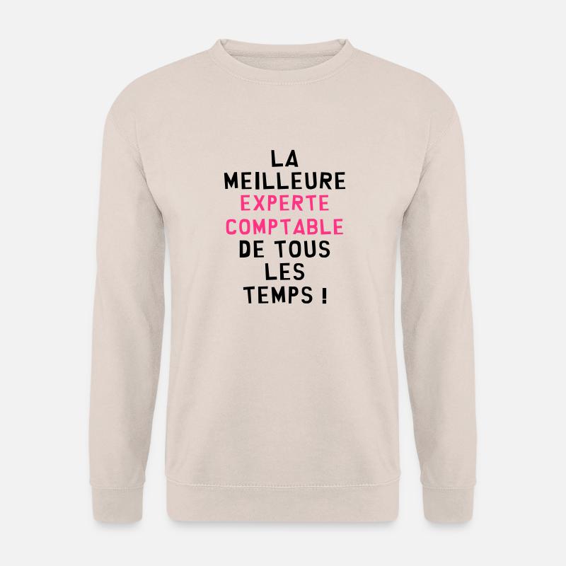 Expert Comptable / Comptabilité / Comptable / - Sweat-shirt Unisexe - sable