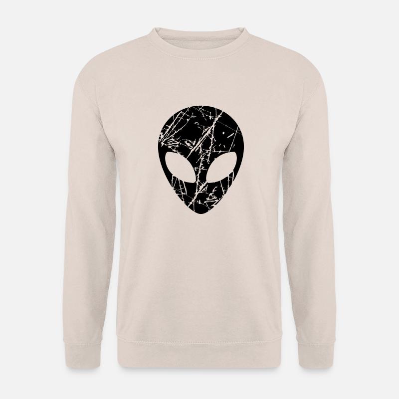 Risse Kopf Alien - Unisex Pullover - Sand