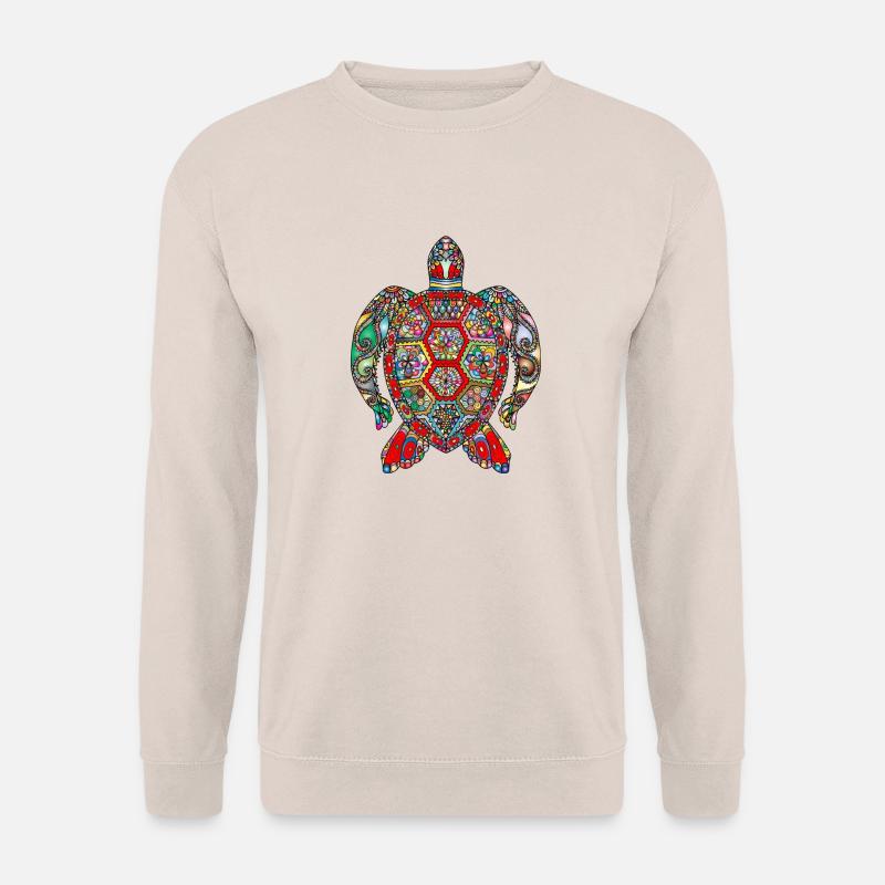 Sea Turtle Hindi - Unisex Pullover - Sand