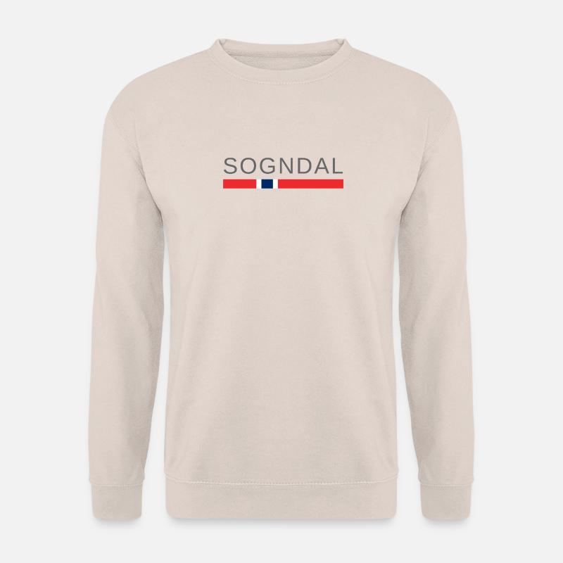 Sogndal Norwegen - Unisex Pullover - Sand