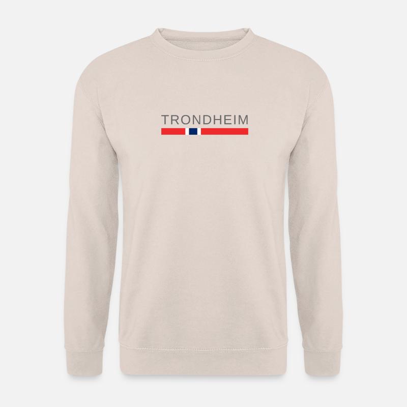 Trondheim Norwegen - Unisex Pullover - Sand