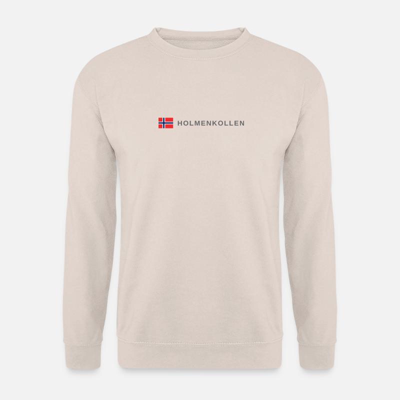Holmenkollen Norwegen - Unisex Pullover - Sand