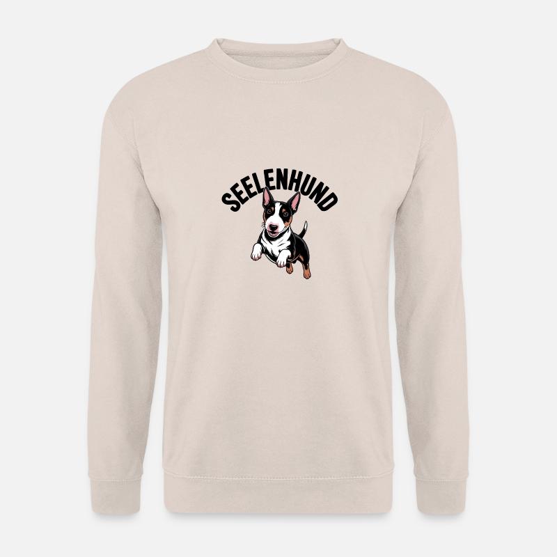 Minibullterrier - mein Seelenhund - Unisex Pullover - Sand