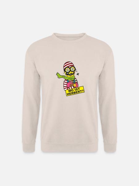 Wo ist Herbert? (DieAussenseiter) - Unisex Pullover - Sand