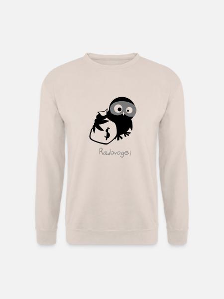 EULE // Raubvogel. - Unisex Pullover - Sand